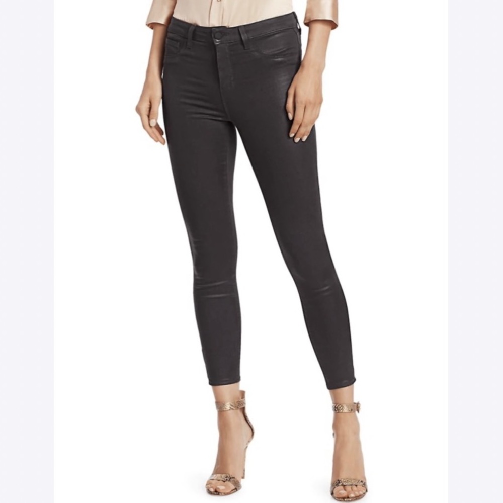 L’AGENCE•
Coated Margot High Rise Skinny